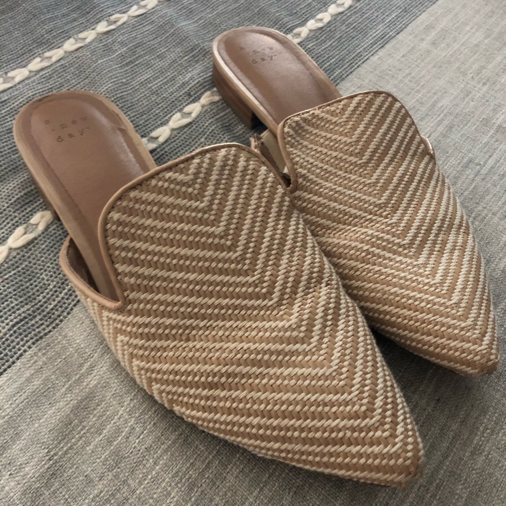 Pointy-toed Slip-on Flats